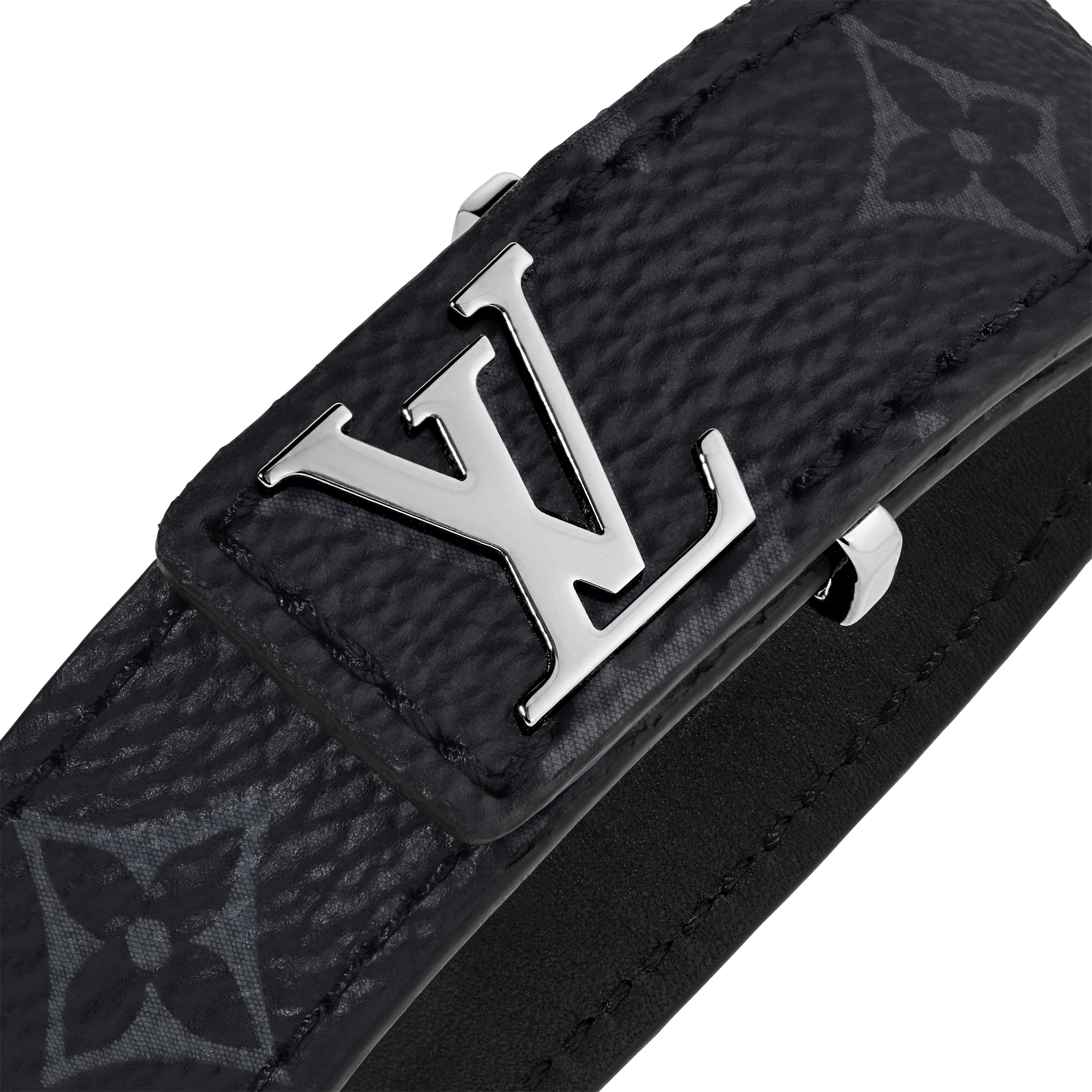 LV Slim Bracelet Monogram Eclipse Canvas - Fashion Jewelry | LOUIS